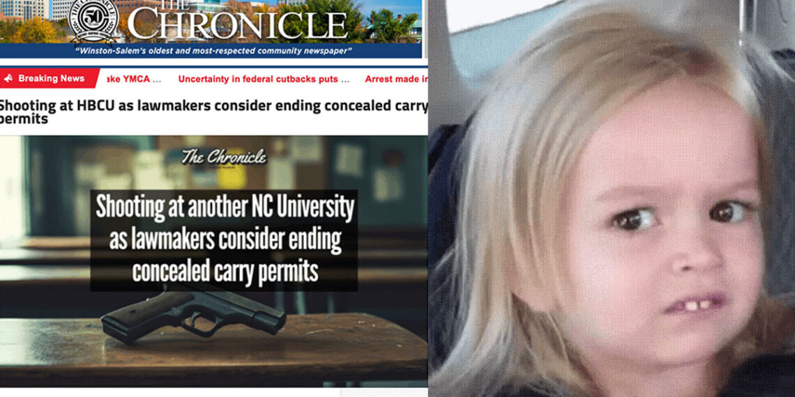 Shooting at ECSU Unrelated to Constitutional Carry Debate, Yet Media Ties the Two