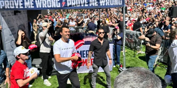 Charlie Kirk Shot In The Neck During Utah Valley University Event As Suspect Is Taken Into Custody