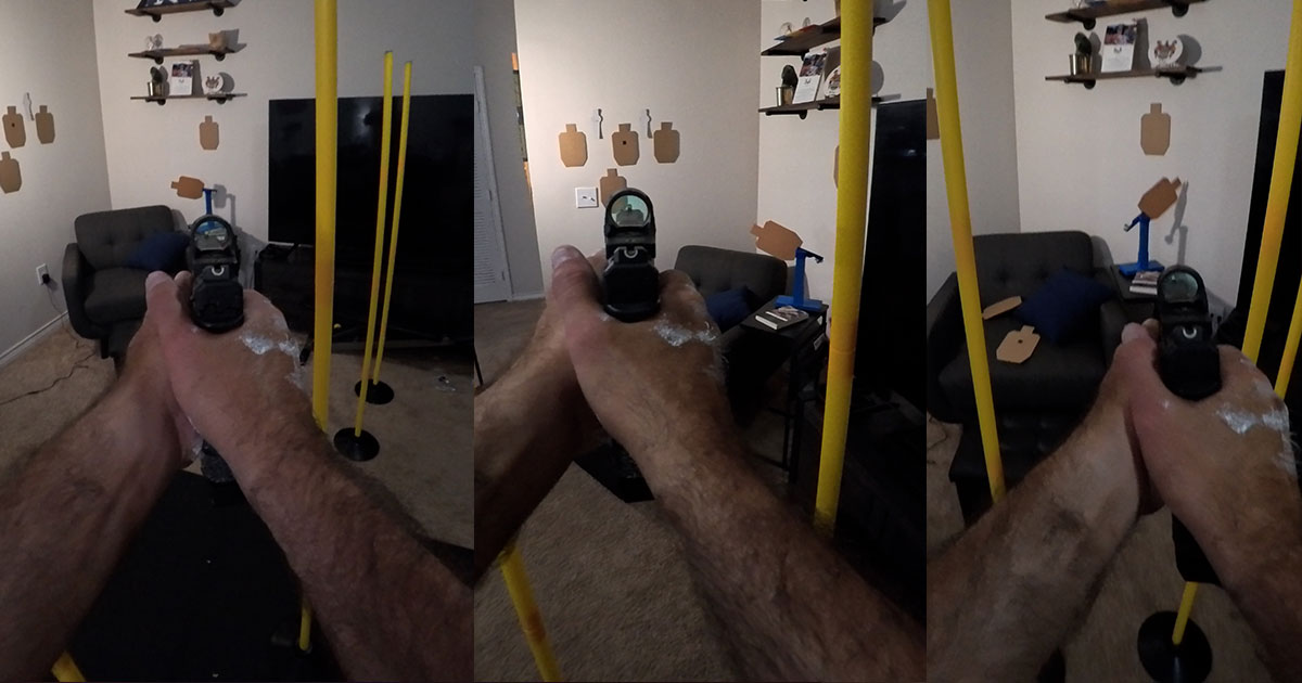 Mixing Movement Into Dry Fire with Agility Sticks