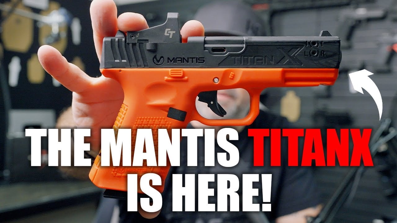 TitanX Review: The New All-in-One Laser Training Pistol from Mantis TitanX Review: The New All-in-One Laser Training Pistol from Mantis