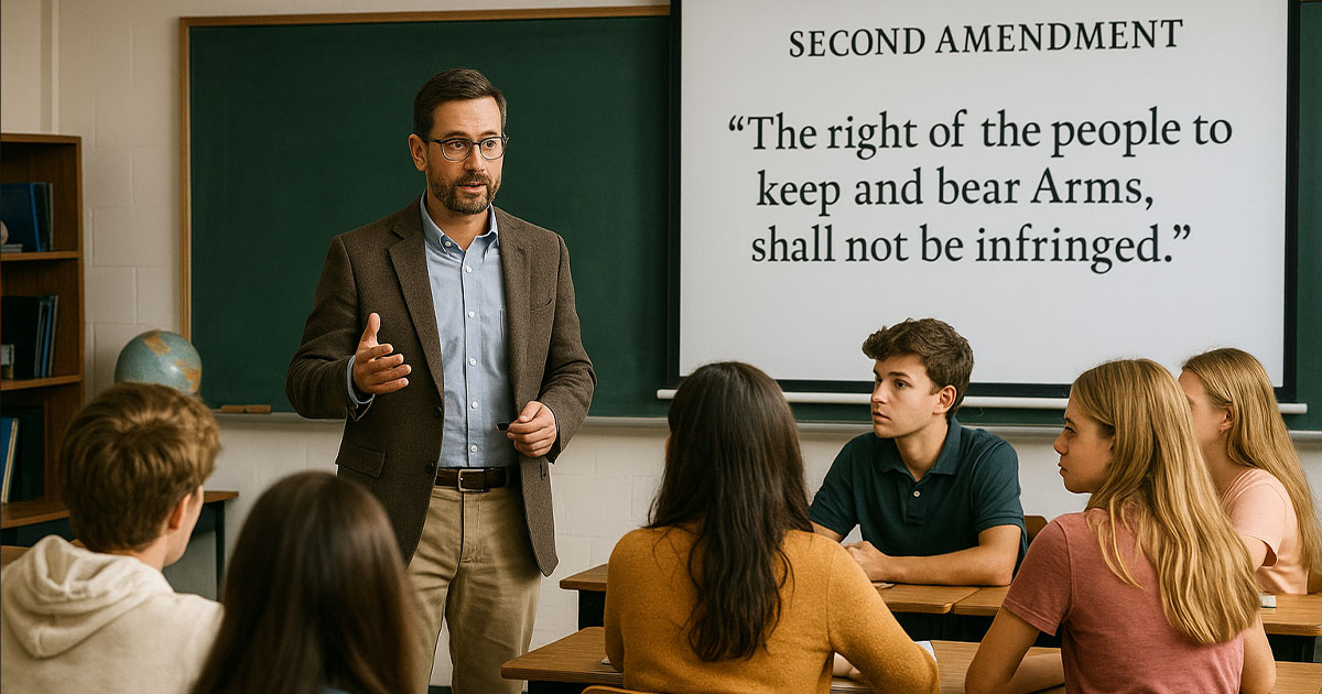 Feds Grant Nearly M to Wyoming Law School to Teach the Second Amendment in High Schools Feds Grant Nearly M to Wyoming Law School to Teach the Second Amendment in High Schools