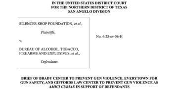 GOA’s “Big Beautiful Lawsuit” Under Fire as Gun Control Groups and DOJ Defend National Gun Registry