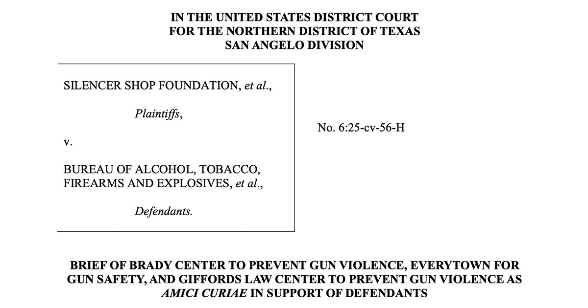 GOA’s “Big Beautiful Lawsuit” Under Fire as Gun Control Groups and DOJ Defend National Gun Registry GOA’s “Big Beautiful Lawsuit” Under Fire as Gun Control Groups and DOJ Defend National Gun Registry
