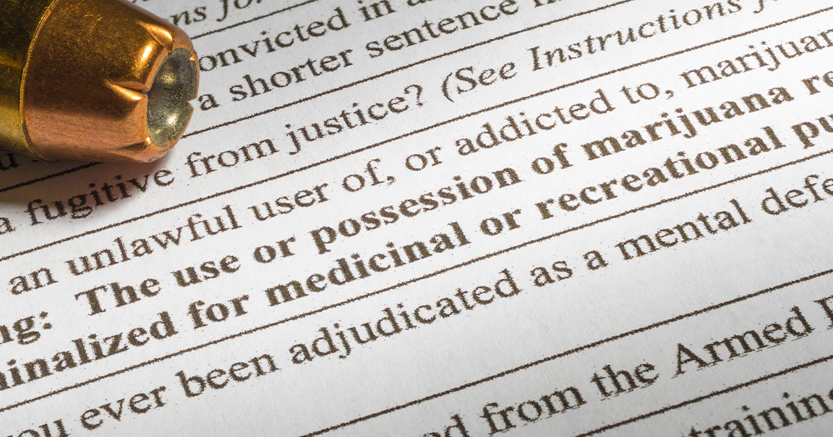 Second Amendment Foundation Files Amicus Brief Urging Supreme Court to Reject Federal Gun Ban on Marijuana Users Second Amendment Foundation Files Amicus Brief Urging Supreme Court to Reject Federal Gun Ban on Marijuana Users