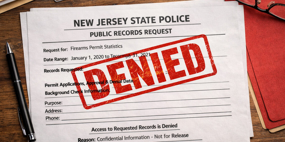 Gun Rights Journalist Sues New Jersey State Police Over Denied Carry Permit Records Request