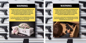 New York Lawmakers Introduce Bill Requiring Graphic Warning Images in Gun Stores