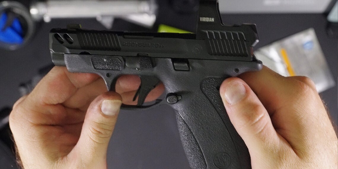 Viridian RFX1 Optic Install On Smith & Wesson Bodyguard 2.0 PC Carry Comp