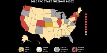 Firearms Policy Coalition Releases 2026 State Freedom Index — See How Your State Ranks on Gun Rights