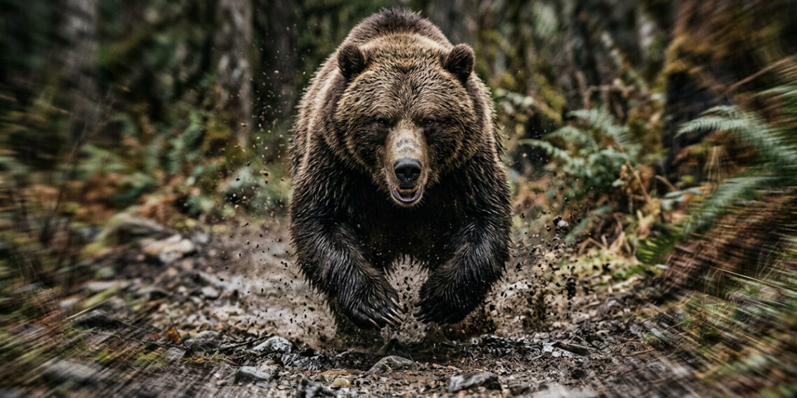 A Grizzly Charged a Father and His Young Son. He Stopped It at 5 Yards.
