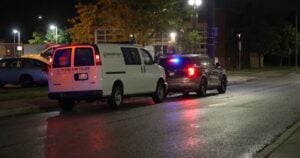 He Rammed Their Car Twice Outside a Police Station. Minutes Later, He Was Shot in the Parking Lot.