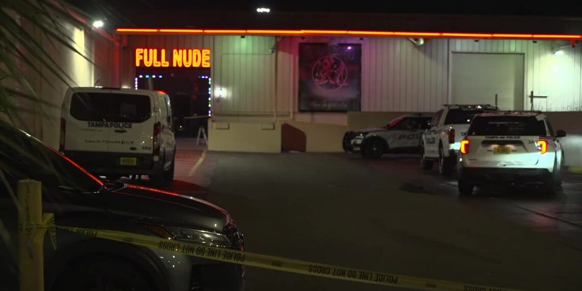 Tampa Strip Club Security Guard Fatally Shoots Man Who Forced His Way Into a Closed Section and Repeatedly Struck Him, Police Say