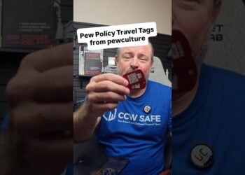 Pew Policies Travel Tags Put Every Airline’s Firearm Policy One Scan Away, and I’m Giving Away Four Sets