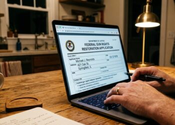 SAF Sued Over Lifetime Gun Bans for Non-Violent Felons. The Justice Department Just Built the Application Portal.