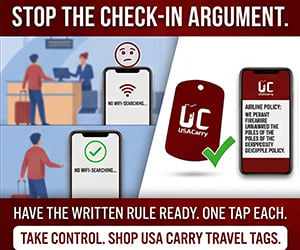 USA Carry Travel Tags