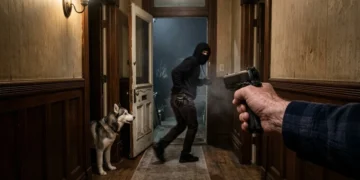 73-Year-Old San Francisco Vietnam Veteran Shoots Masked Intruder in the Buttocks After He Drilled Through His Door and Knocked Him to His Hands and Knees at 5 A.M.