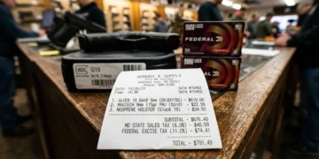 SAF Attorney Kostas Moros Argues California's 11% Gun 'Sin Tax' and Colorado's 6.5% Levy Fail Bruen in New Law Review Article