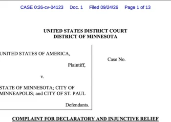 United States v. Minnesota: DOJ Sues the State, Minneapolis, and St. Paul in Federal Court Over 30-Day Handgun Waits That Stretch to Nearly 60