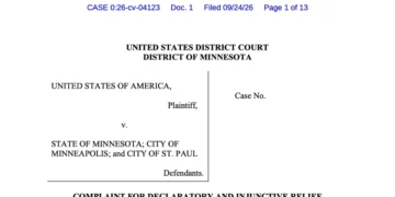 United States v. Minnesota: DOJ Sues the State, Minneapolis, and St. Paul in Federal Court Over 30-Day Handgun Waits That Stretch to Nearly 60
