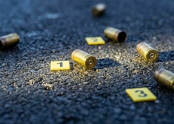 An Argument in a Pine Bluff, AR Parking Lot. One Man Fired Into the Crowd. Another Man Fired Back and Walked Away.