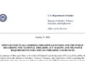 ATF Stops Requiring NFA Approval and Registration for Suppressors, SBRs, SBSs and AOWs Nationwide, Effective October 9, 2026