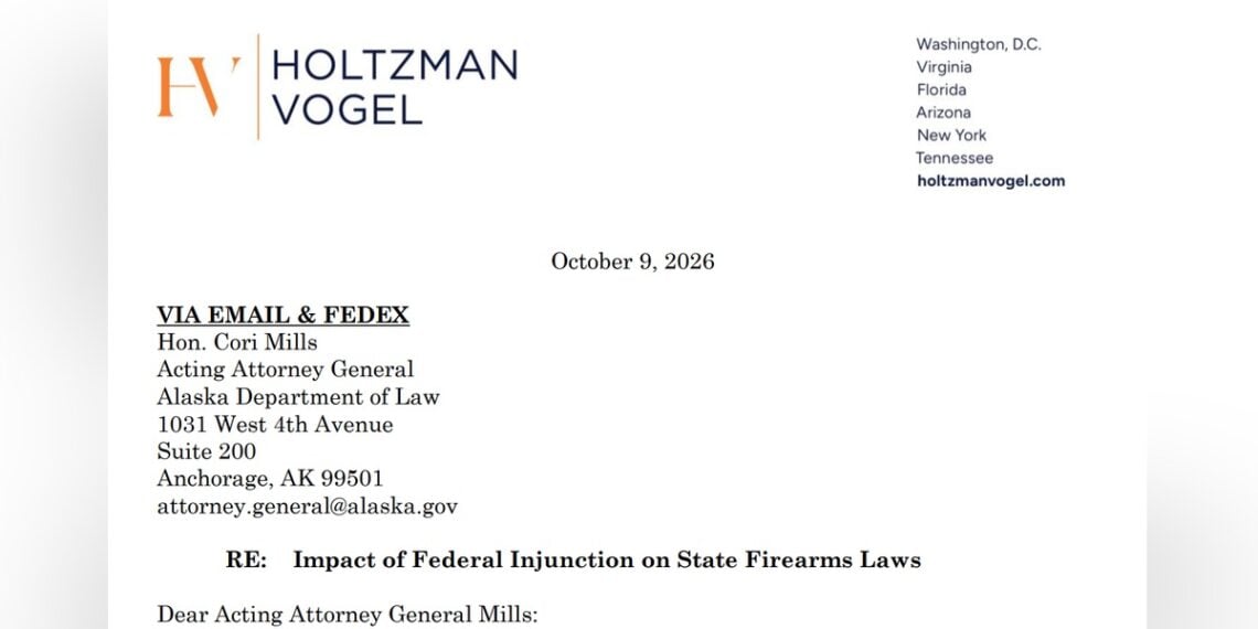 FPC Lawyers Ask Alaska and 14 Other States to Stop Enforcing Laws That Hinge Suppressors and SBRs on an Enjoined Federal NFA Process