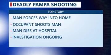 Pampa Resident Grabs Handgun and Shoots 33-Year-Old Man Who Forced His Way Into Home at 11:30 P.M.