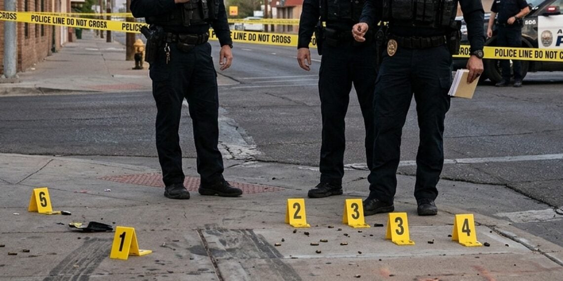 Two Men With a Knife and a Pole Were Beating a Third. Then a Fourth Man Stepped In and Opened Fire.